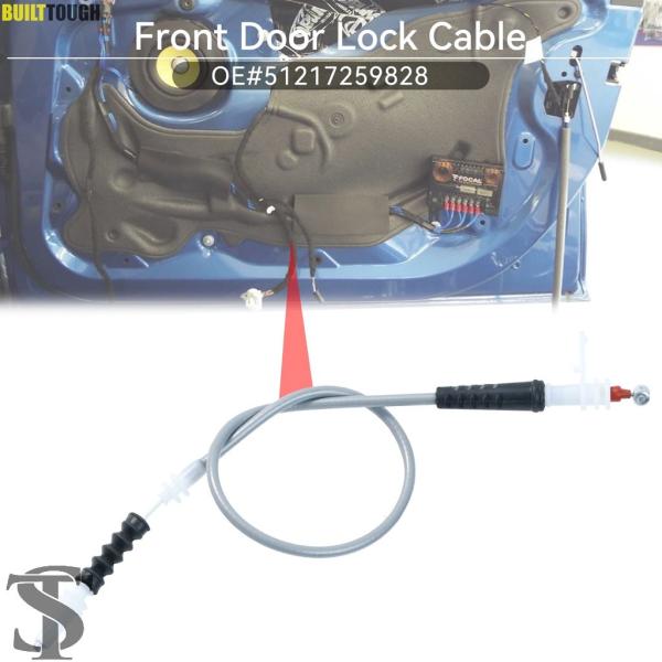 並行輸入品 フロントドア外装ロックハンドルリリースケーブルワイヤー BMW 3 シリーズ F30 F31 F80 320I 328I 335I M3 51217