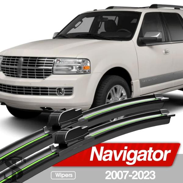 リンカーンナビゲーター 2007-2023 フロントガラスワイパーブレード 2 個フロントガラス窓アクセサリー 2008 2013 2015 2018 2010