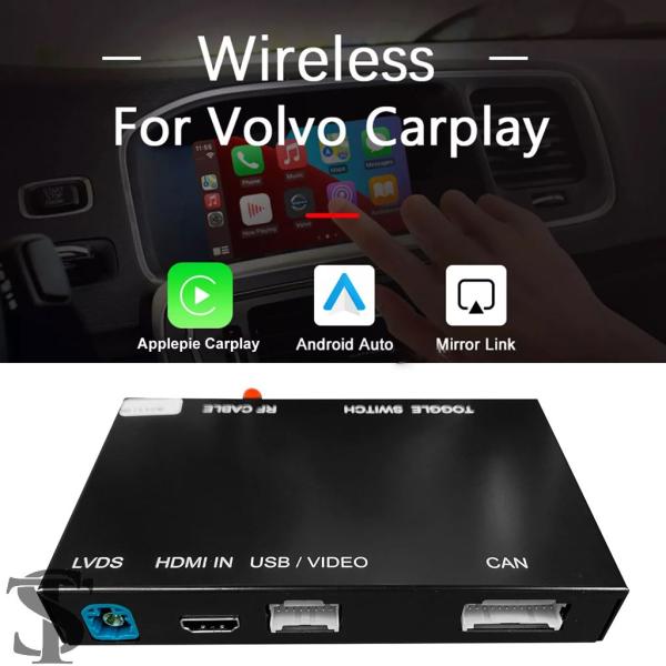 並行輸入品 有線ワイヤレスカー AI ボックスボルボ V40 V60 S60/S60L