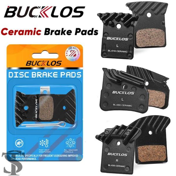 並行輸入品 BUCKLOS セラミック油圧ブレーキパッド 放熱 自転車用