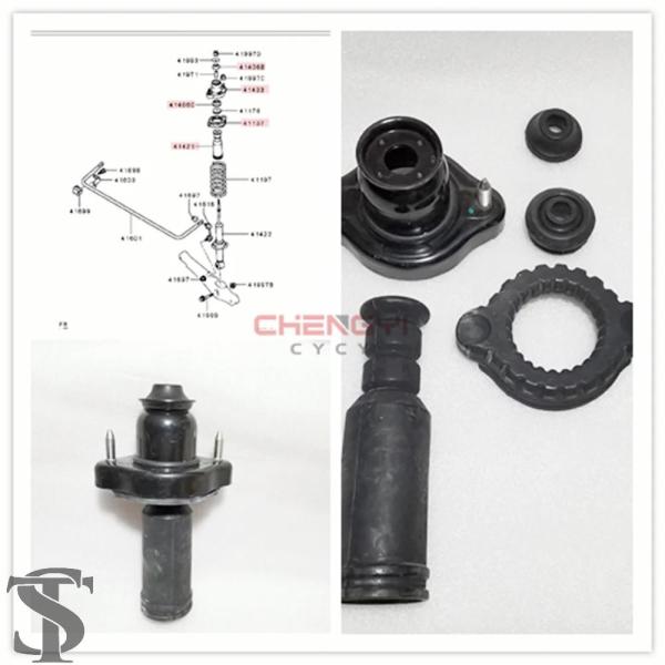 並行輸入品 リアショックアブソーバーシートクッションラバーダストブーツ三菱アウトランダー CW4W CW5W GA2W ASX CY4W MR594612 MR