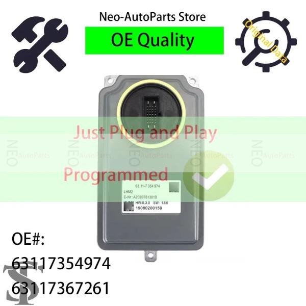 並行輸入品 63117354974 LED ヘッドライトバラスト 7354974 BMW F01 F02 F10 F11 F15 F16 F18 5'7