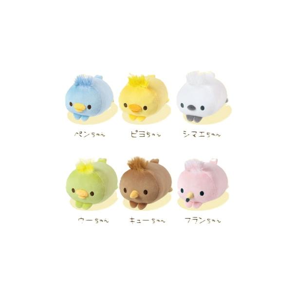新品もちふわ　ピヨちゃんペンちゃんフレンズ　カラフルな鳥のぬいぐるみセット 新品もちふわ ピヨちゃんペンちゃんフレンズ カラフルな鳥の