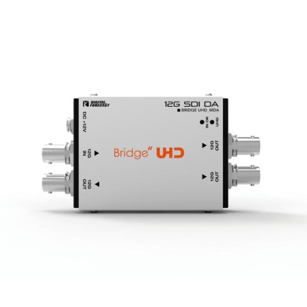 デジタルフォーキャスト UHD_M_DA 超小型軽量12G-SDI対応3分配器