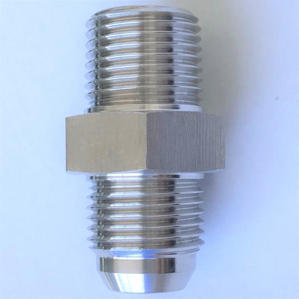 ★形状アダプタ★材質鉄製　★接続ネジ種類Rc×G★管接続口径R1/4×G1/4★圧力38MPa★用途油圧機器、油圧配管、水配管他に接続