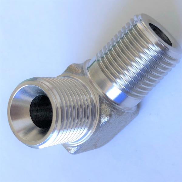 ★形状アダプタ★材質鉄製　★接続ネジ種類管用ネジ★管接続口径R1/4×G1/4★圧力38MPa★用途油圧機器、油圧配管、水配管、空圧機器等に接続