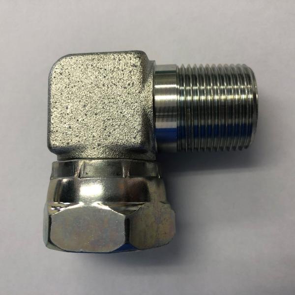 ★形状アダプタ★材質鉄製　★接続ネジ種類管用ネジ★管接続口径R1/4×G1/4★圧力38MPa★用途油圧機器、油圧配管、水配管、空圧機器等に接続