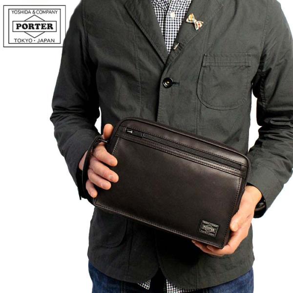 PORTER ポーター アメイズ ポーチ 022-03797 吉田カバン 本革 レザー