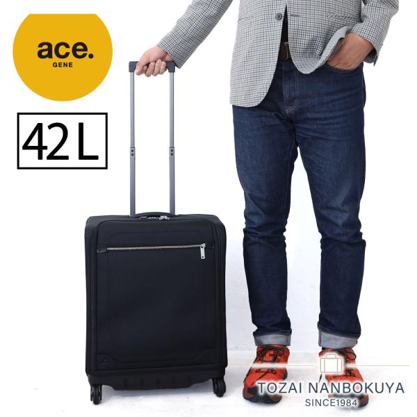 機内持込対応の高機能ビジネススーツケース42L