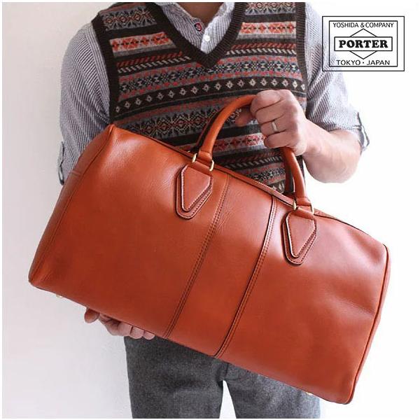 【極美品】ポーター PORTER ボストンバッグ バロン 牛革 レザー 大容量 PORTER ポーター バロン ボストンバッグ 206-02606 吉田カバン メンズ