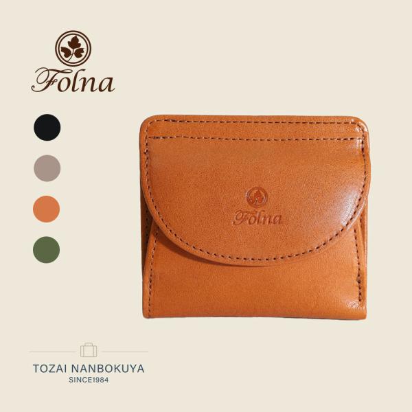 Folna FOLNA フォルナ ヌメオイルシュリンク 二つ折り財布 2993801