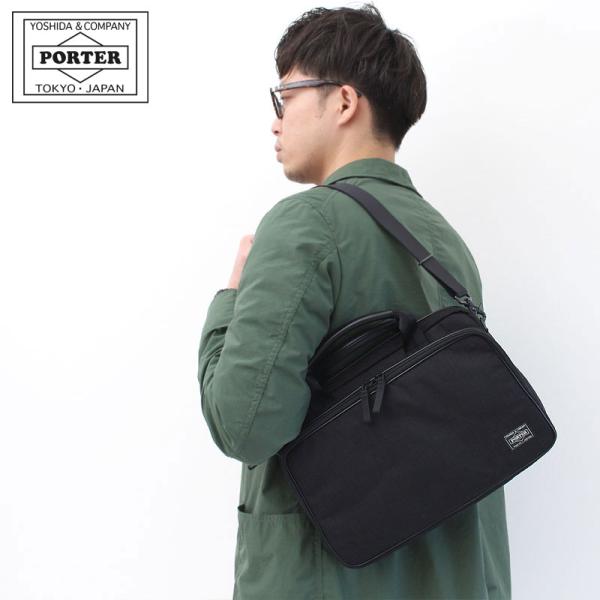 【美品】PORTER ポーター ハイブリッド 2WAY ビジネスバッグ 2層 楽天市場】ポーター ハイブリッド 2WAYブリーフケース(S) 737