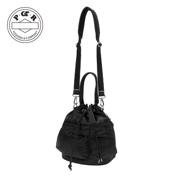POTR モノグラム 2WAYツールバッグ 998-19526 MONOGRAM 2WAY TOOL BAG ショルダーバッグ ミニショルダー 巾着袋 ナイロン 肩掛け 斜めがけ 手持ち  吉田カバン