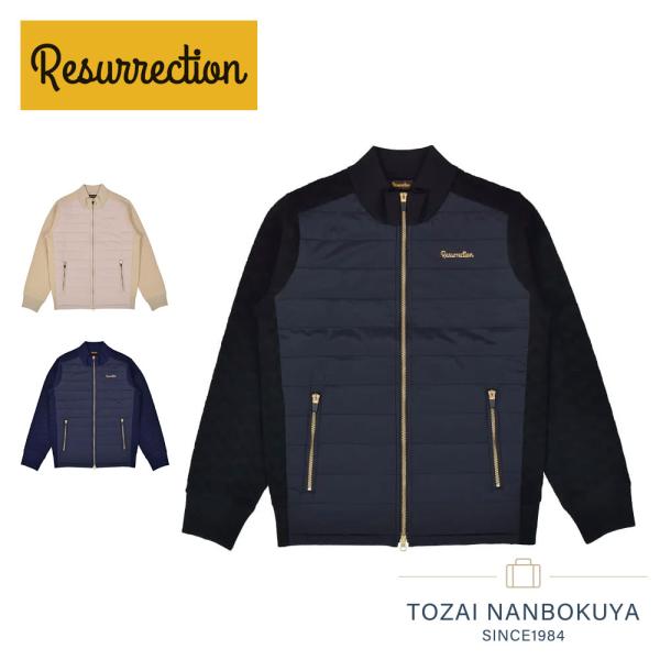 レザレクションレディースブルゾンSサイズ Resurrection レザレクション ゴルフ ブルゾン アウター ニット素材