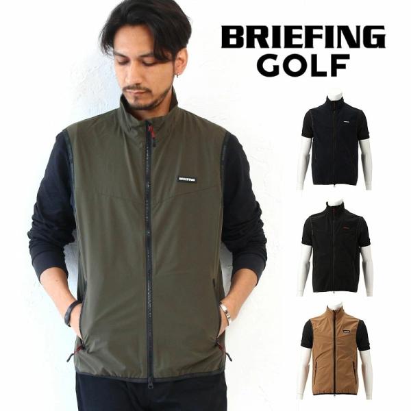 営業 BRIEFING ブリーフィング メンズ 3Dロゴベスト Ｌ sushitai.com.mx