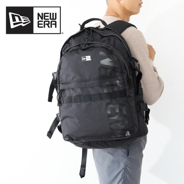ニューエラ リュック キャリアパック NEW ERA CARRIER PACK ライトウェイト 14521350 35L ブラックロゴ PC収納 軽量 リュック 軽い 通勤 通学 大容量 正規品 NEW ERA（ニューエラ） リュック キャリアパック NEW ERA CARRIER PACK
