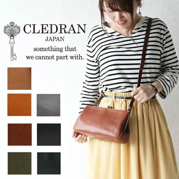 CLEDRAN クレドラン ノム 2WAYショルダーバッグ ポシェット NOM