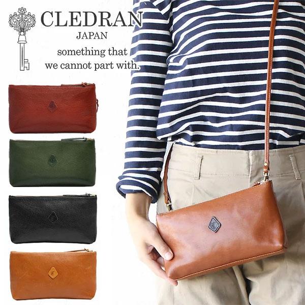 CLEDRAN クレドラン AMO アモ ミニポシェット ショルダーバッグ 2899 日本製 レザーショルダー 斜め掛け 正規品 CLEDRAN（クレドラン） AMO アモ ミニポシェット ショルダーバッグ