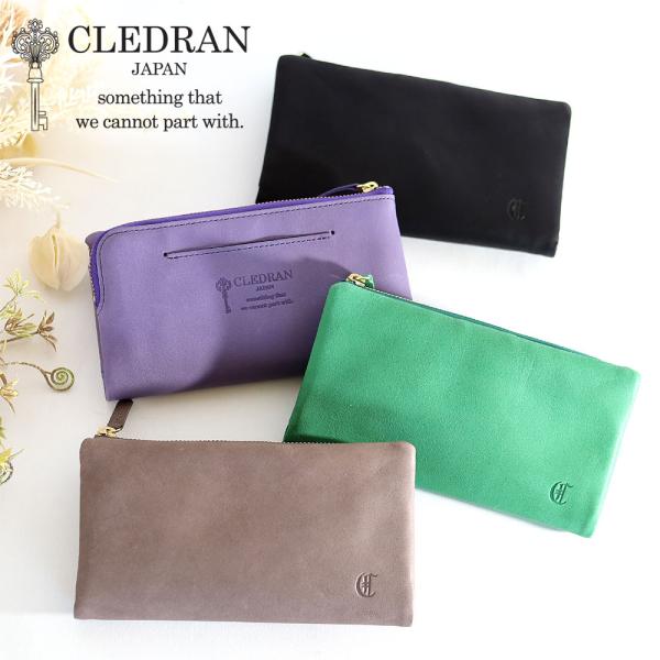 CLEDRAN（クレドラン）RON L字ファスナー長財布 CLEDRAN（クレドラン） CLEDRAN RON LONG WALLET 長財布 cl3687 akz016
