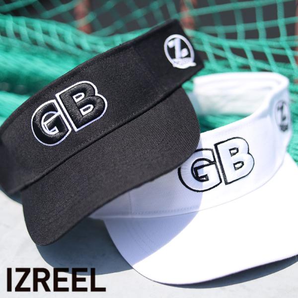 IZREEL イズリール GBバイザー ゴルフ ゴルフバカ ゴルフウェア