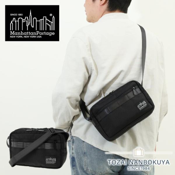 マンハッタンポーテージ ブラックレーベル ショルダーバッグ 軽量 撥水  Manhattan Portage Black Label JACKSON mp4039bl  正規品 touzaiyamakaban_mp4039bl