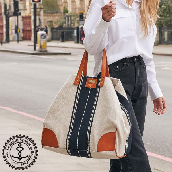 ポイント10% Seagull Ship シーガルシップ トートバッグ smak700 A3サイズ対応 B4サイズ対応 ビッグトート 日本製 20オンス BAGGY PORT バギーポート SEAGULL SHIP（シーガルシップ） トートバッグ smak700 A3 B4 ビッグ