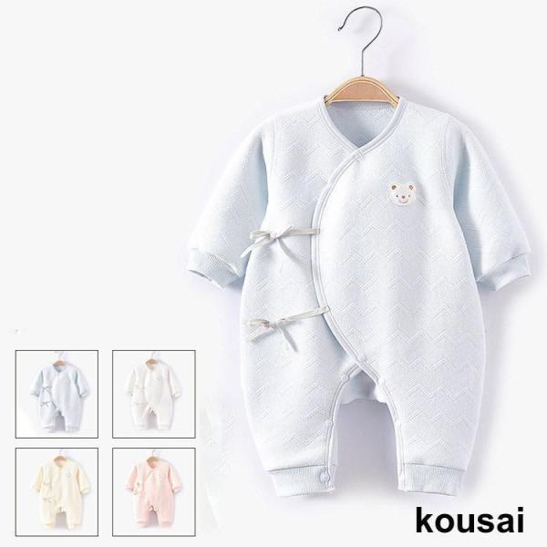 ■ 品名：ロンパース■ 素材：コットン■ カラー：全4色■ サイズ：52-59■ 産地：中国検索キーワード：秋冬　ロンパース ベビー つなぎ 新生児 幼児 女の子 男の子 ジャンプスーツベビー服 赤ちゃん 着ぐるみ 百日祝い 出産祝い 66...
