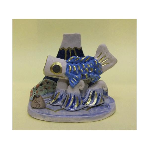 おとこのこが生まれると、端午の節句に鎧兜やこいのぼりを飾りお祝いします。鎧兜は男の子が無事に成長して、強く賢い大人になるようにとの願いこいのぼりは、立身出世を願って飾ります。美濃焼作家の「細川智晴」さん、手作りの陶人形です。美濃焼は、岐阜県...