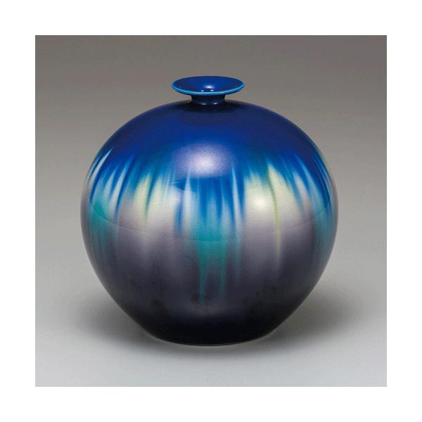 九谷焼✴︎6号花瓶✴︎釉彩 九谷焼 花瓶 6号花瓶・釉彩 記念品 お祝い : 日本ものこと百貨