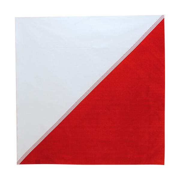 日本の慶事の代表色といえば、紅白や金銀。その象徴的な『色』にメッセージを込めて、ハレの日を華やかに祝う風呂敷（ふろしき）をデザインしました。このシリーズのもう一つの特徴は、構図です。風呂敷（ふろしき）の魅力は、広げた時の美しさはもちろん包ん...