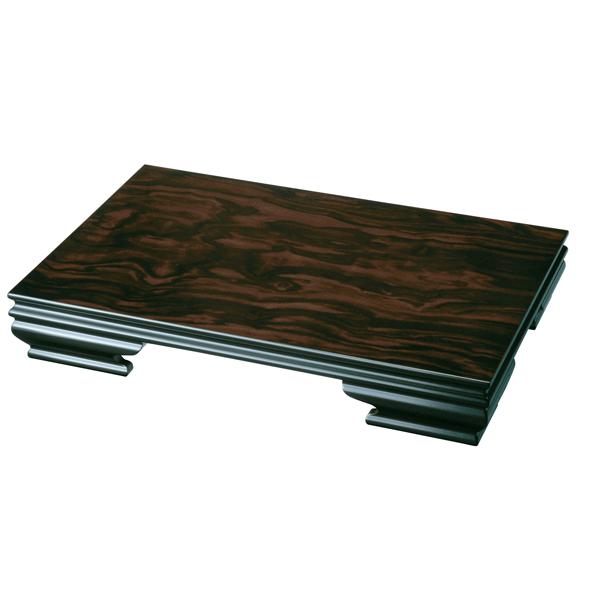 花台・敷板お気に入りの品や季節の花を飾って暮らしに潤いを・・・。花台 みやび 黒檀調：MDF・ウレタン塗装寸法：54×36×8cm