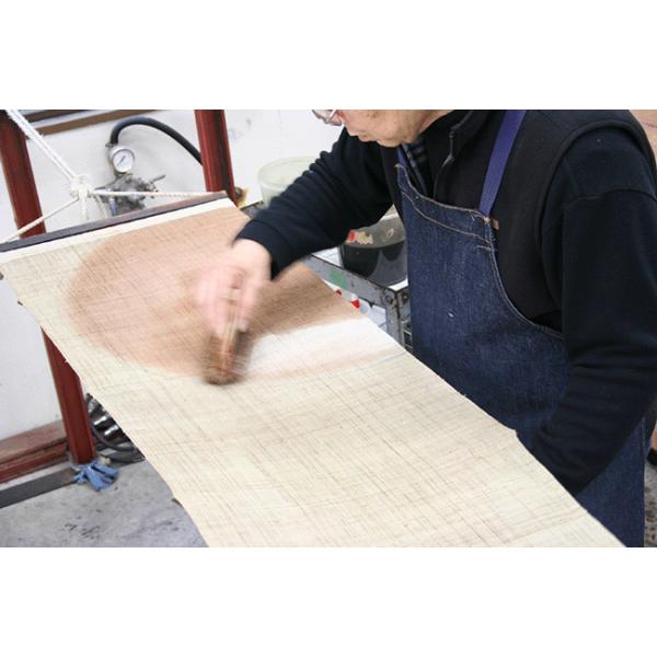 のれん　満月 手染め 麻のれん のれん（満月うさぎ） <秋柄> 自然の癒し 安らぎ