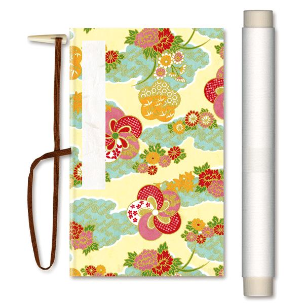 ホビークラフト・手作り 巻物手作りキット 友禅 4022-1 作品 表紙 寄せ