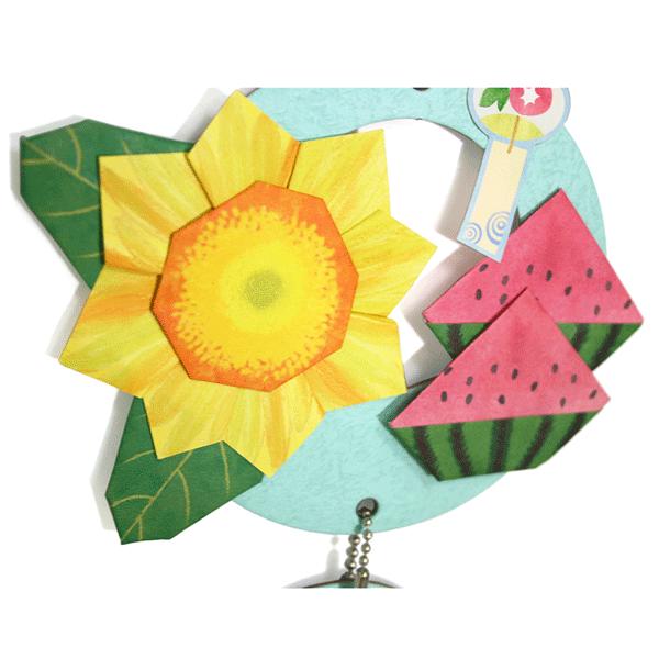 ホビークラフト 手作り 吊り飾り 手作りセット ひまわりとすいか 折り紙 工作 Buyee Buyee 日本の通販商品 オークションの代理入札 代理購入