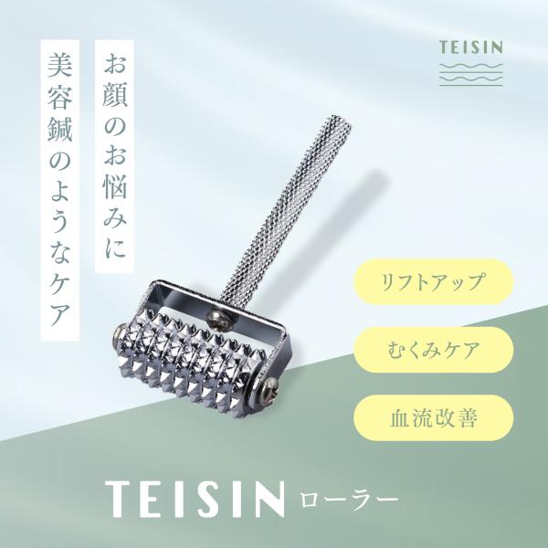 【2個セット】TEISIN ローラー 経絡ローラー トワテック new 経絡 刺さない アイテム フェイスローラー フェイスケア セルフケア 鍼灸 ローラー鍼 送料無料