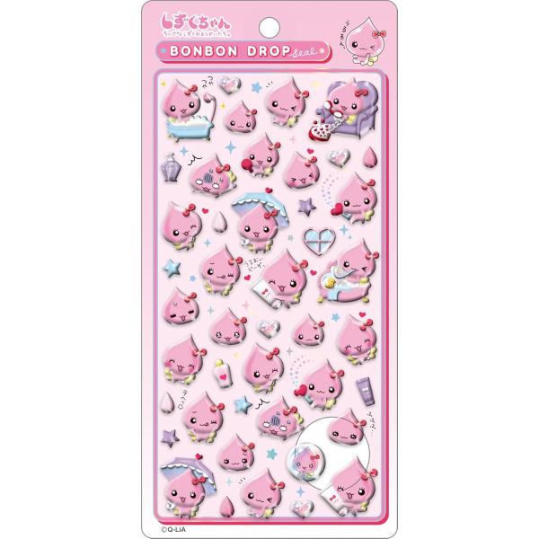 Q-LiA（クーリア） 新品未開封 しずくちゃん シール ボンボンドロップ