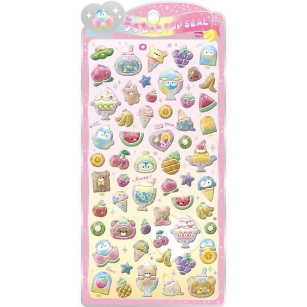 CRUX（クラックス） 新品・未開封 うるちゅる ポップシール フルーツ