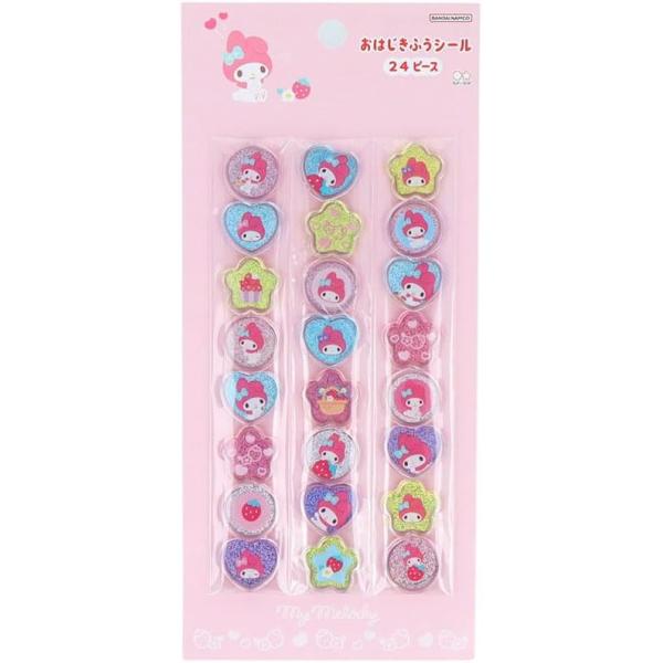 新品 サンスター文具 マイメロディ サンリオキャラクターズ グッズ シール おはじき風 S8816131