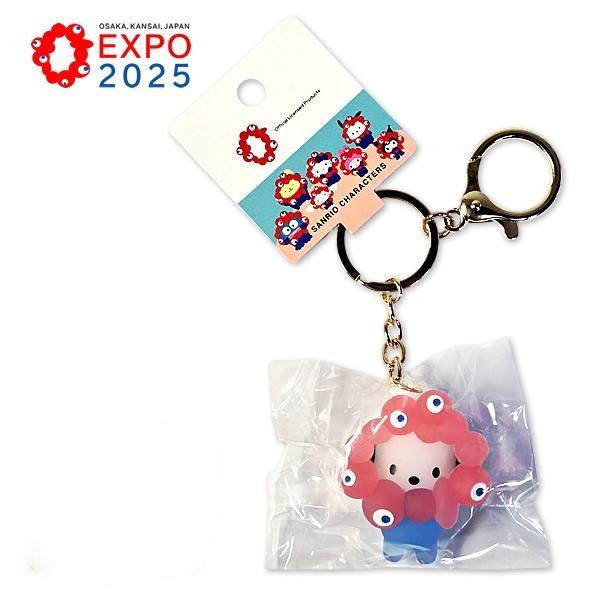 ミャクミャク なりきり立体マスコットクリアカラー キーホルダー ポチャッコ PC サンリオ EXPO2025 公式コラボ 大阪・関西万博 ぽちゃっこ