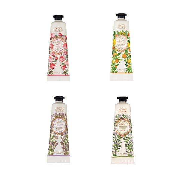 パニエデサンス エッセンシャルズ ハンドクリーム 30ml シアバター 保湿 香り フランス製 エッセンシャルオイル ハンドケア うるおい 潤い プロヴァンス 癒し