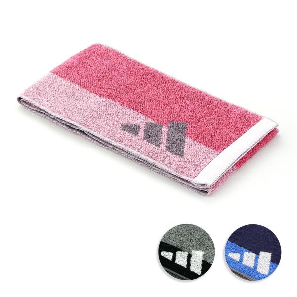 タオルマフラー スポーツ タオル 名入れ 刺繍 adidas アディダス ダブルレイヤー ギフト プレゼント お祝い 贈り物 タオル美術館 公式 記念品 父の日