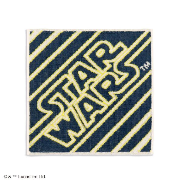 STAR WARS（スター・ウォーズ） タオルハンカチ ネオンロゴ 名入れ