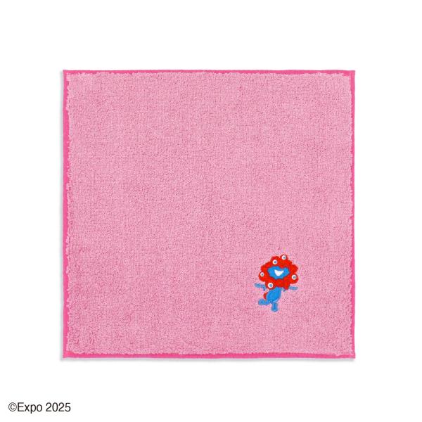タオル 名入れ 刺繍 2025大阪・関西万博 シンプル タオルハンカチ