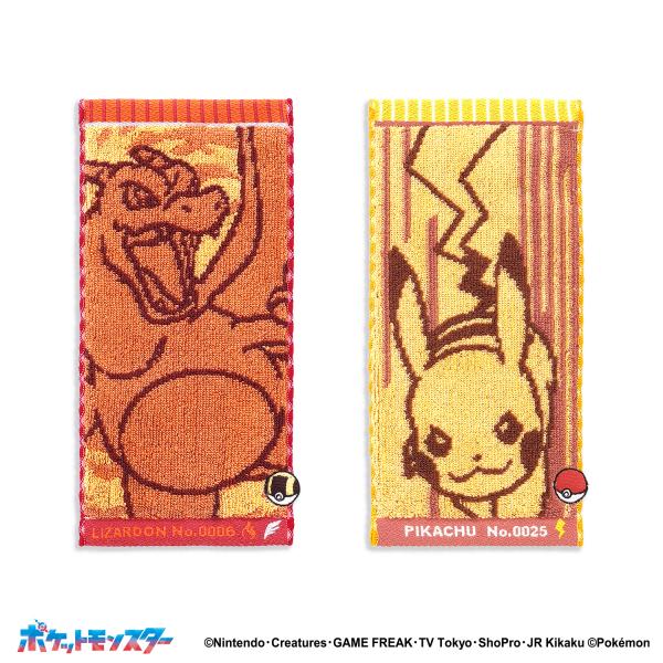 タオル美術館 タオル 名入れ 刺繍 ポケットモンスター ナンバリング