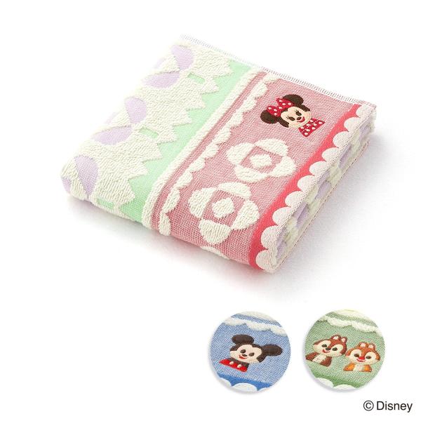 Disney ディズニー フェイスタオル KIDEA キディア HANAYAGU 名入れ 刺繍 ギフト 贈り物 敬老の日 タオル美術館