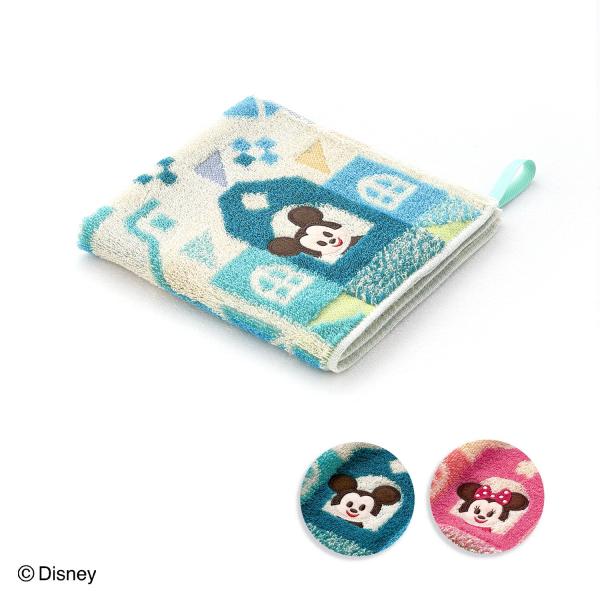 Disney ディズニー ループ付きウォッシュタオル KIDEA キディア TEKUTEKU 名入れ 刺繍 ギフト 贈り物 敬老の日 タオル美術館