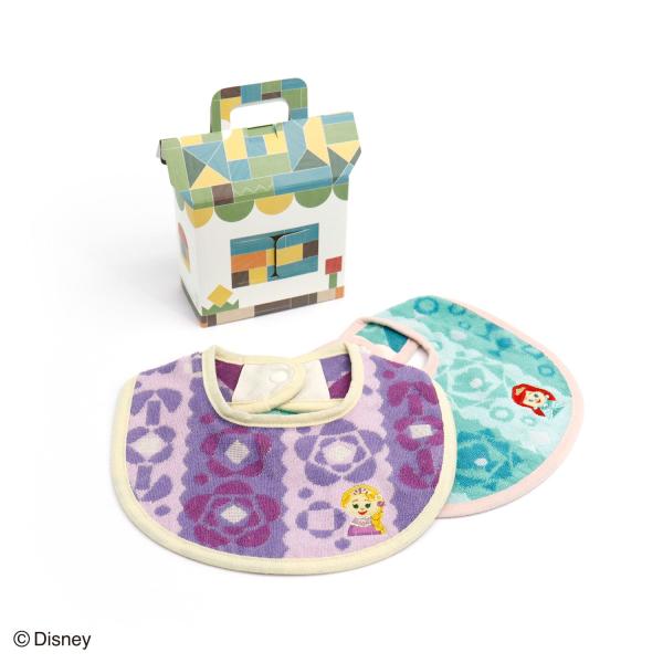 Disney ディズニー スタイ ギフトセット（プリンセス） KIDEA キディア TOKIMEKU 名入れ 刺繍 ギフト 贈り物 タオル美術館