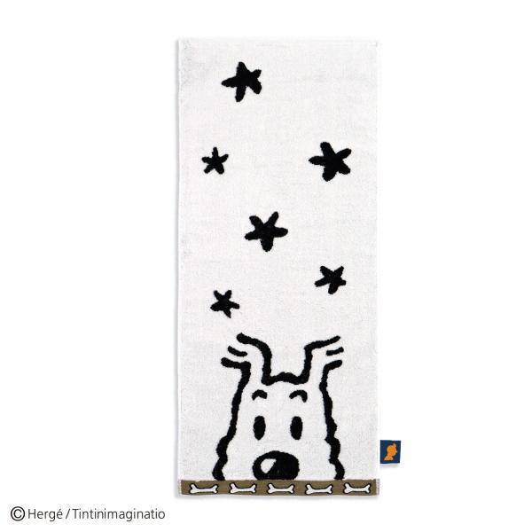 フェイスタオル※配送限定商品 タオル 名入れ 刺繍 TINTIN タンタン スノーウィーフェイス ギフト プレゼント お祝い 贈り物 タオル美術館 公式 記念品 父の日