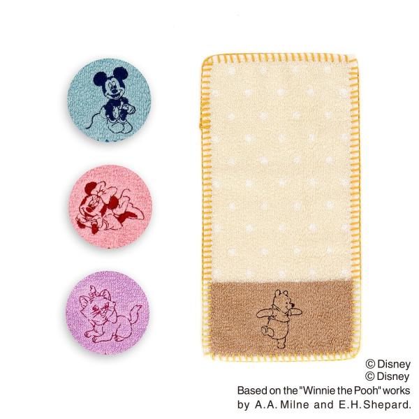 Disney（ディズニー） SALE Disney ドット ハーフタオルハンカチ
