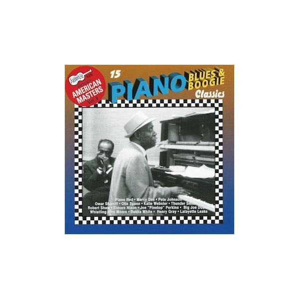 Various Artists 15 Piano Blues &amp; Boogie Classics CD